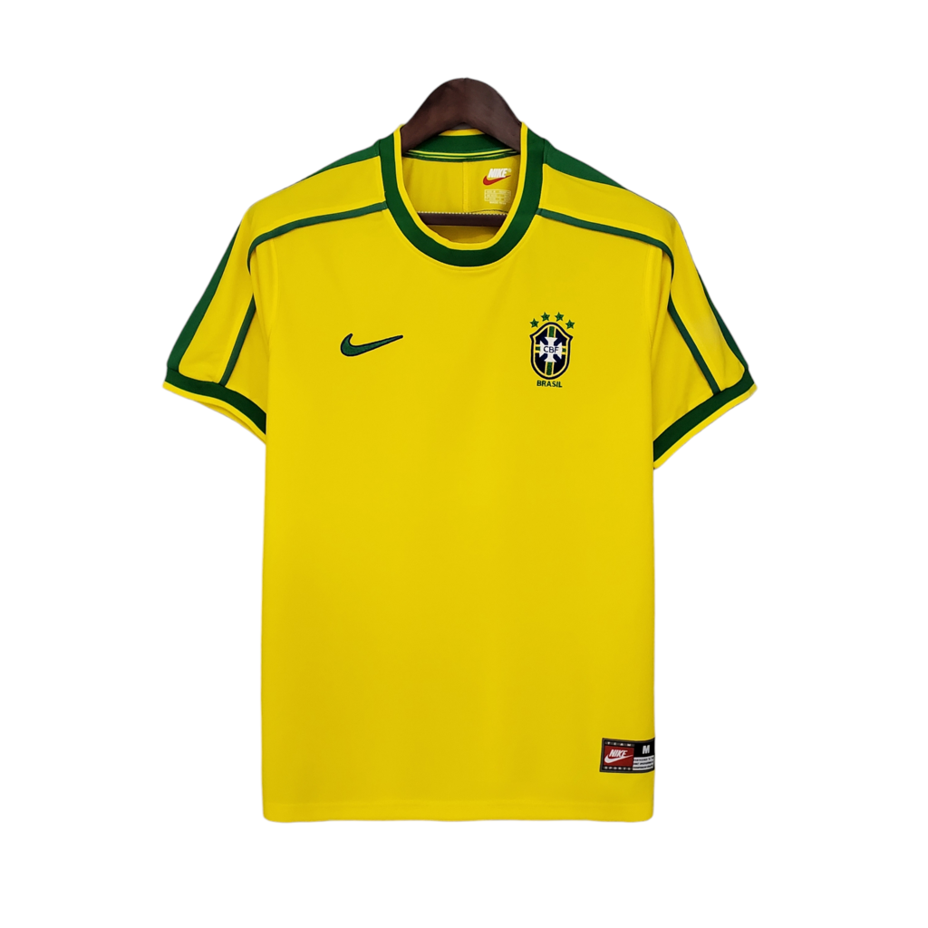 Brazil 1998 Retro Jersey